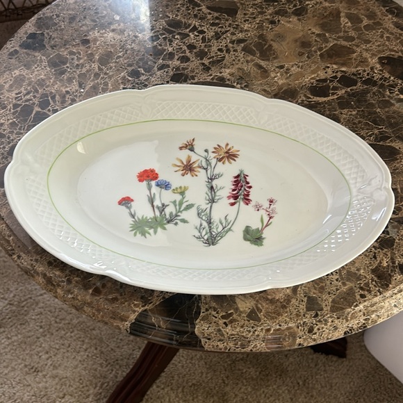 Serving Tray.  Made in France. Porcelaine - Picture 3 of 8